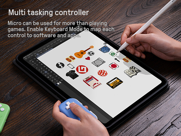 Compatible with Switch and Android.