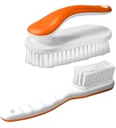 2Pack Shoe Cleaning Brush Household Laundry Clothes Scrubbing for Stains Bathroom Ergonomics Grip...