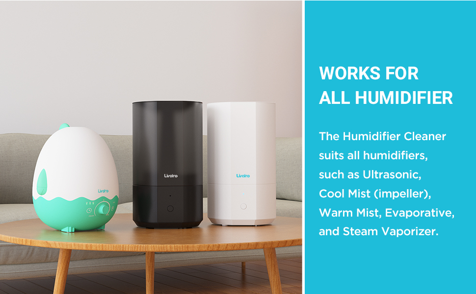 Livatro Humidifier Cleaning Ball –For All humidifiers, Fish Tank
