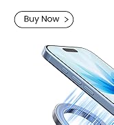 Itramax Dual Magnetic Ring Phone Holder,360° Rotating Adjustable Mag/Safe iPhone Stand,Double Mag...
