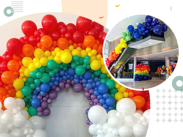 Rainbow Balloon