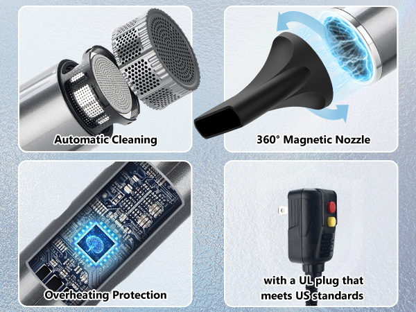 Professional hair dryer with perfect heat, which makes it ideal for professional hairstylists.