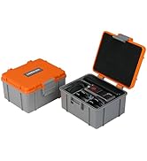 FiTSTILL Hard Protective Waterproof Portable Case Storage Box Compatible with DJI Osmo Action 5 P...