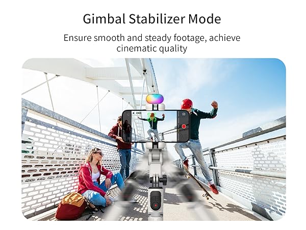 gimbal stabilizer for iphone gimbal tripod for cell phone selfie stick tripod