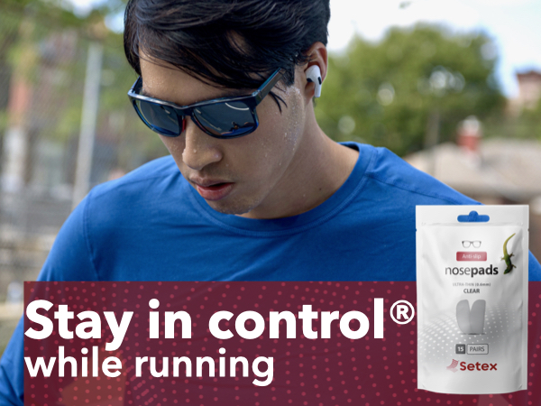 Nose pads for Running. sun slim heat press fit tabs beauty wire thick keep gripper care light clips