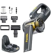 Fanttik Fold V10 Ultra Deluxe Handheld Vacuum Cordless, 17kPa Suction Power, Charging Base, Pivot...