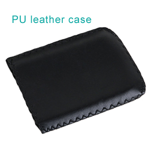 pocket magnifying glass with leather case