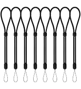 Hovmwey Wrist Strap Lanyard, 8 Pack Adjustable Wristlet Phone Lanyards for Keys, Cell Phone, Came...