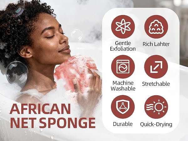 African Net Sponge Authentic