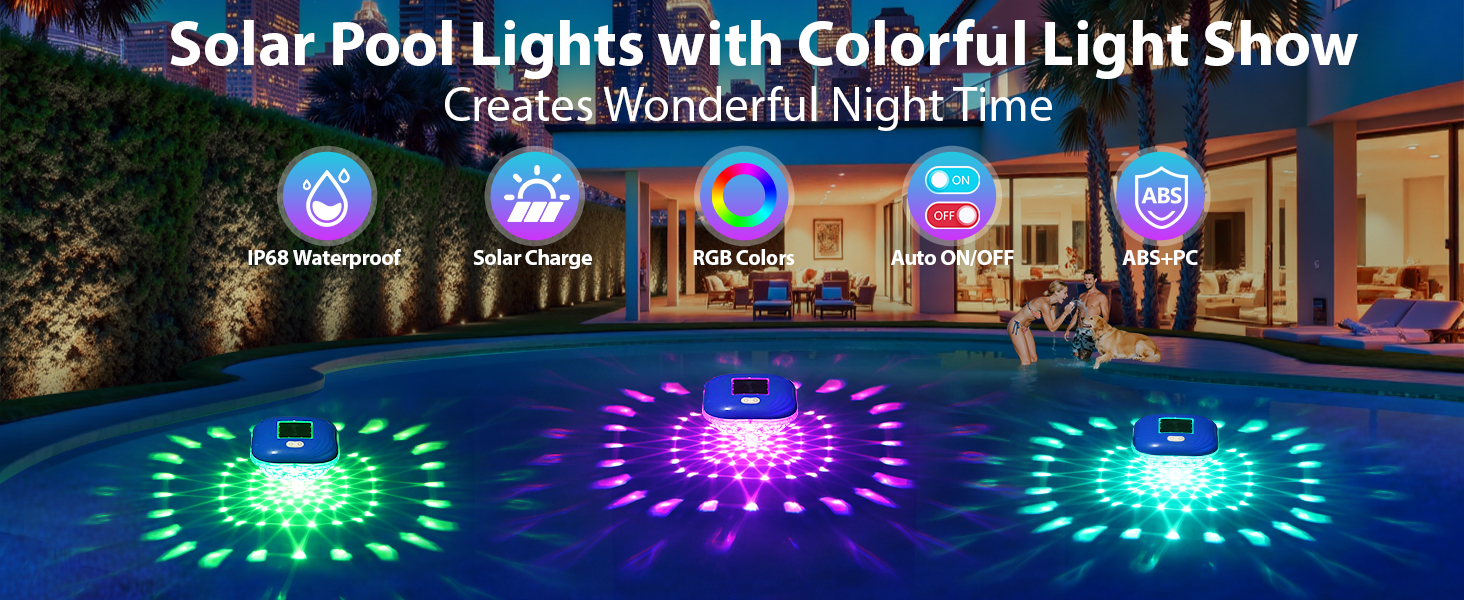 solar pool lights