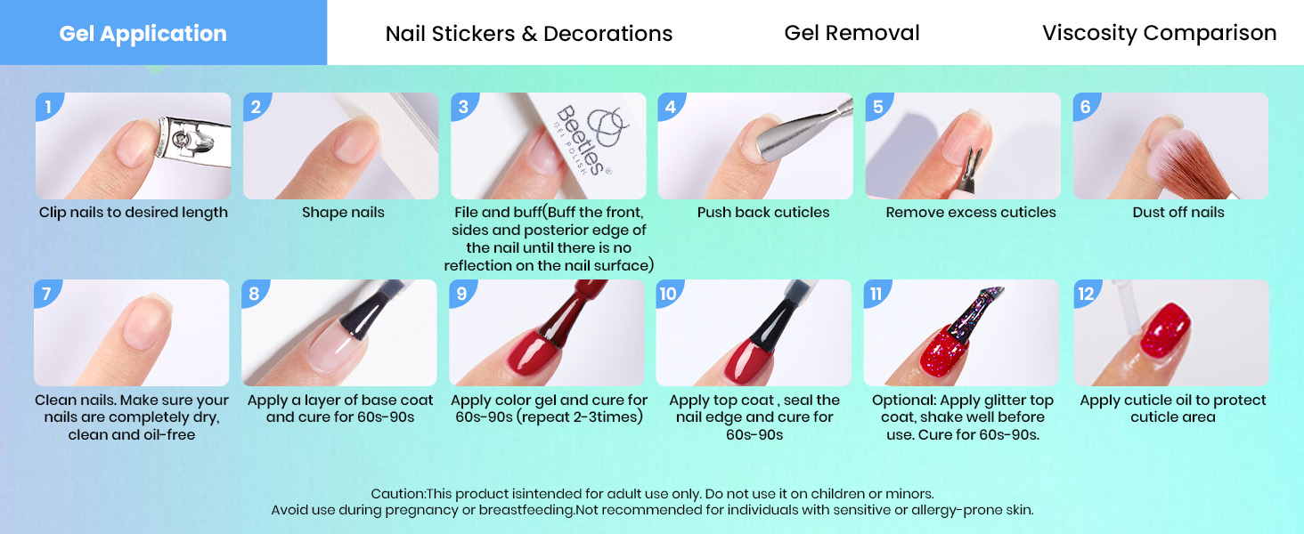 gel nail kit manicure kit gel nail polish kit