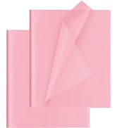 Pink Tissue Paper for Gift Bags - 30 Sheets of Pink Wrapping Tissue Paper Bulk Packaging Paper fo...