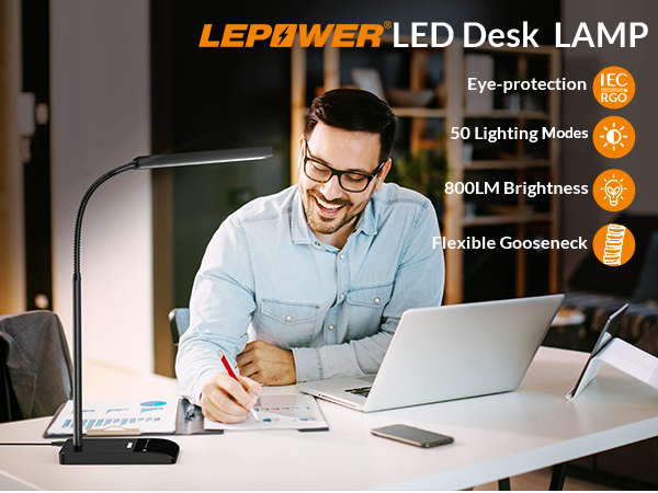 led desk lamp for home office study