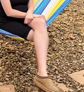 Lazy Daze Hammocks Cotton Fabric Double Hammock with 55" Spreader Bar, Portable Camping Hammock w...