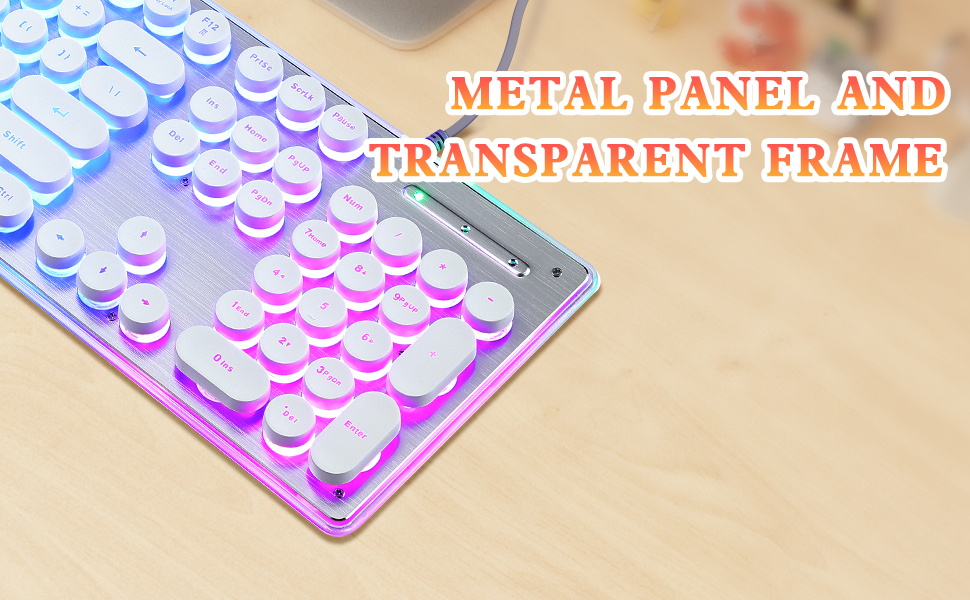 metal panel transparent frame