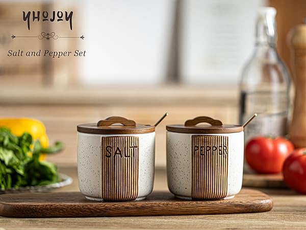 salt and pepper containers