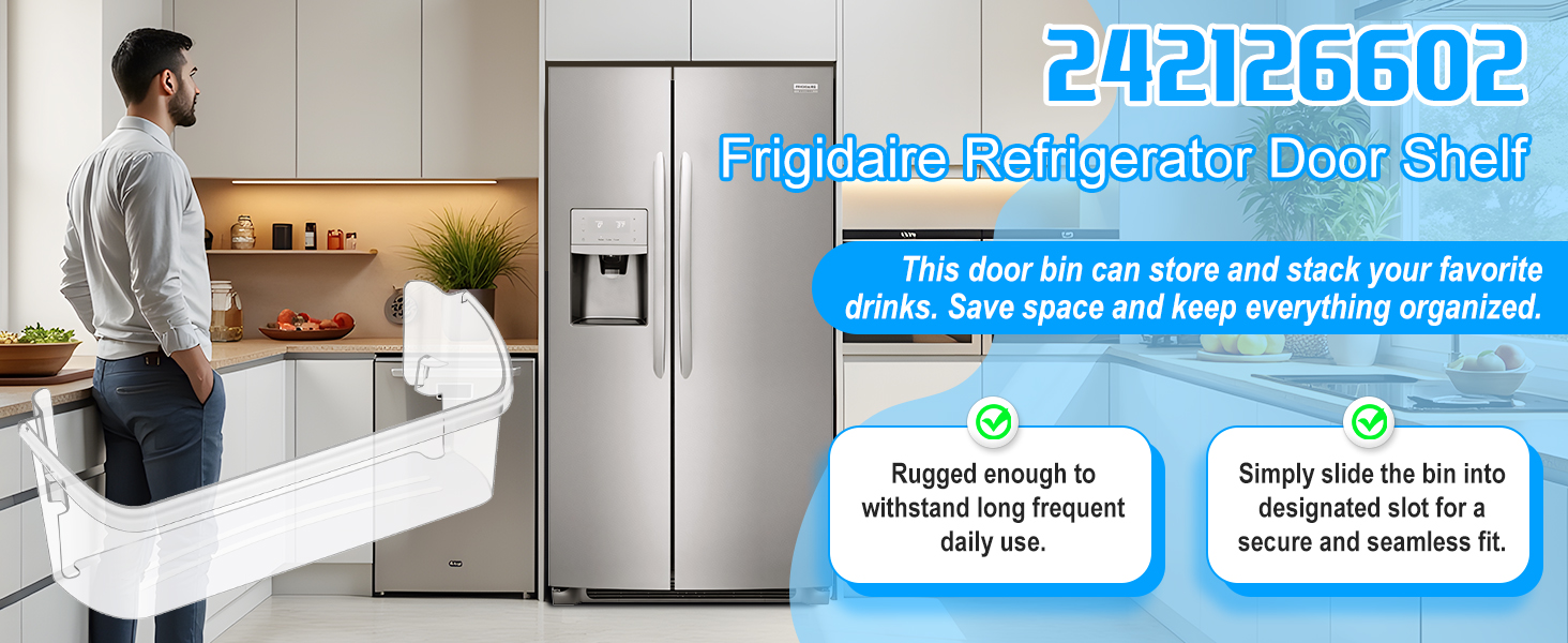 frigidaire door shelf replacement