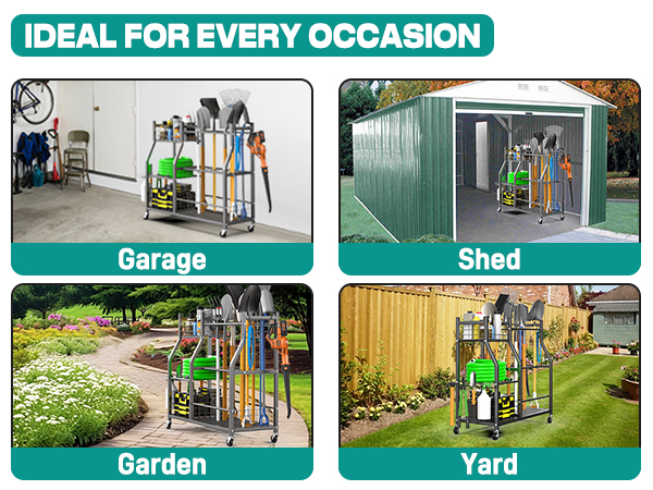 garden tool rack