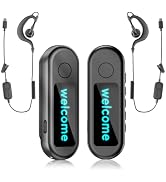 Super Mini Walkie Talkies, Small Clip-On Two Way Radio with LED Screen, Portable Walkie Talkie wi...