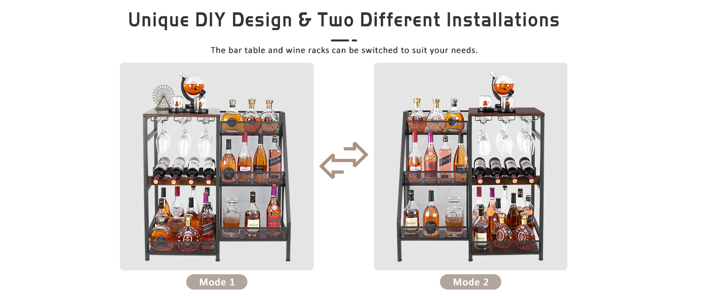 freestanding wine floor rack