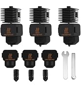A1 Mini Upgrade Hotend Kit 3D Printer Accessories: 0.2/0.4/0.6 Printer Print Head Hot End Heating...