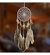 Handmade Dream Catchers for Boys Girls Kids Adults Small Feather Dreamcatcher for Native American...