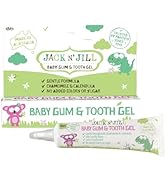 Jack N' Jill Baby Gum and Tooth Gel - Teething Relief Gel for Babies, Gentle Formula with Chamomi...
