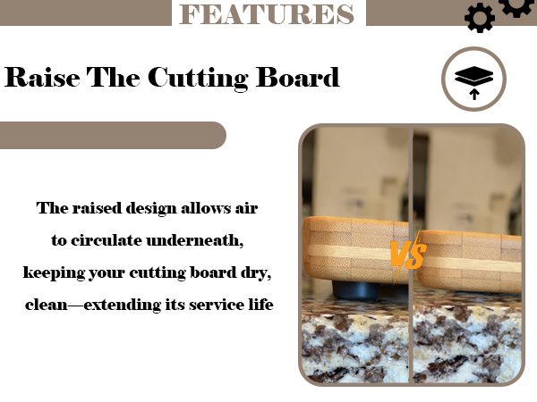 Raise The Cutting Board