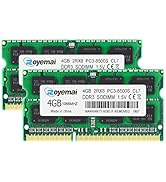 PC3-8500S DDR3 1066 8GB Kit (2x4GB) 1067MHz 1066MHz Sodimm RAM Compatible with Late 2008, Early/M...