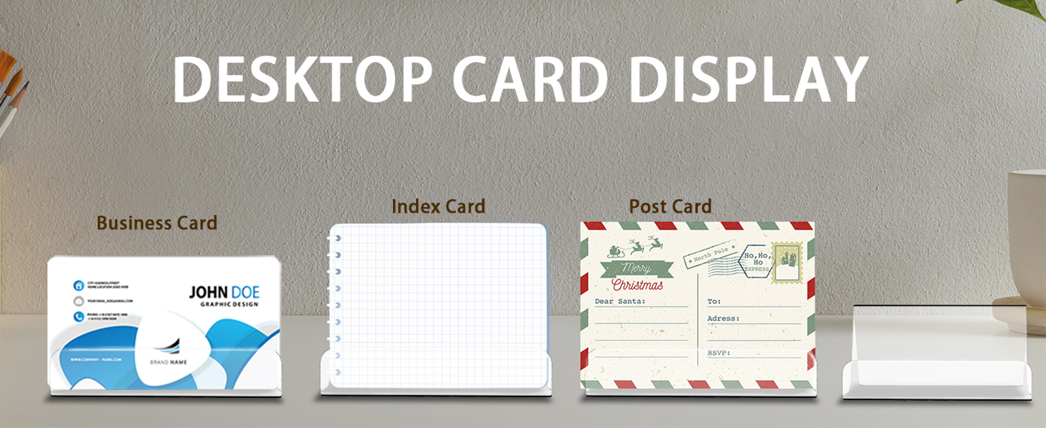 Acrylic Business Card Holder