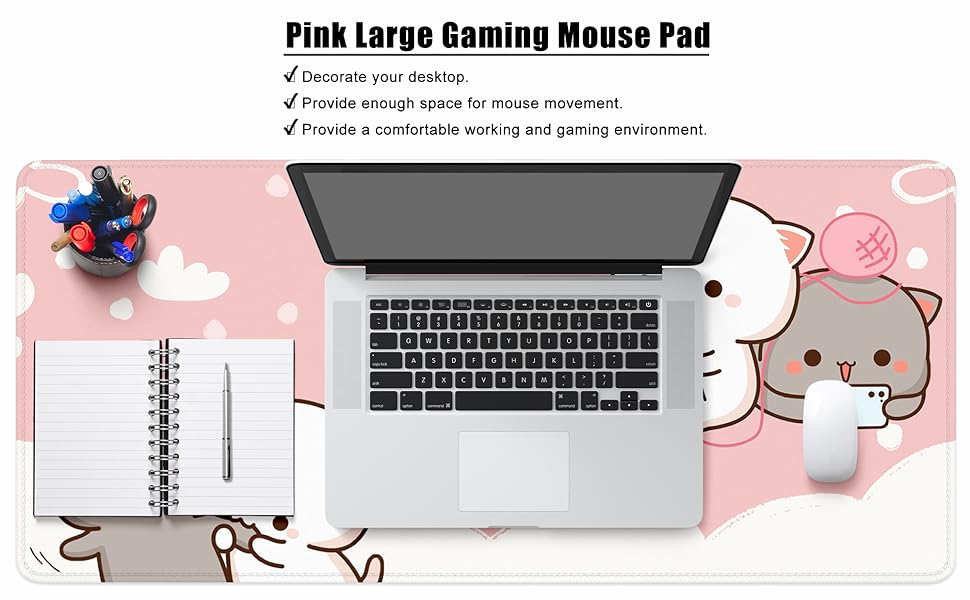 Kawaii Gaming Mouse Pad