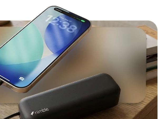2-in-1 Wall Charger + Portable Power Bank