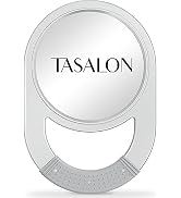 TASALON Unbreakable Barber Mirror - Round Hand Held Mirror, Hanging Handheld Mirror, Beauty Salon...