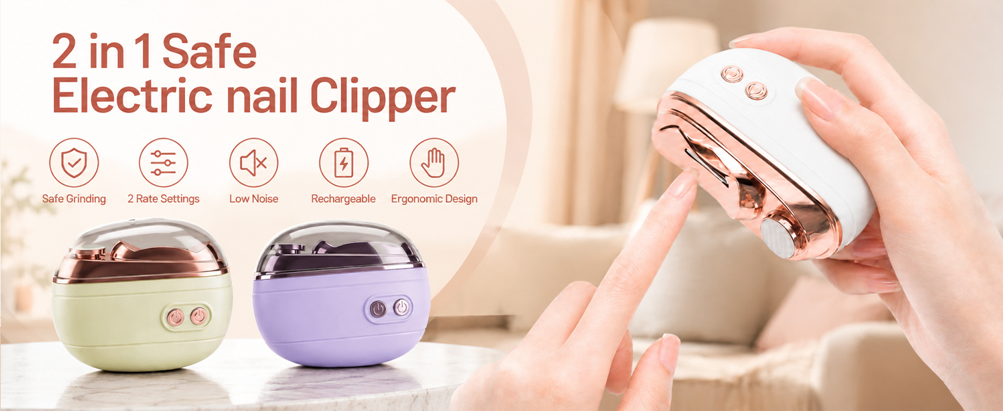 electric nail clippers for seniors