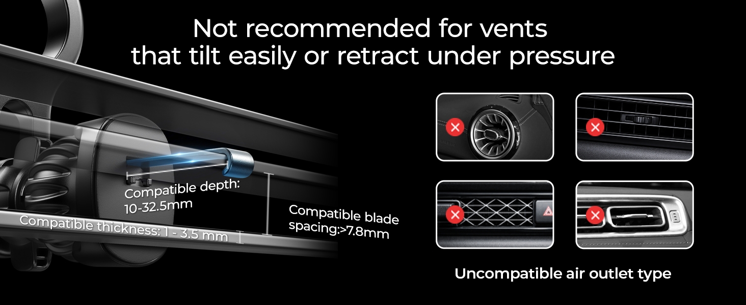 magnetic phone holder for car