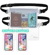 AiRunTech Waterproof Dry Bag and Waterproof Cell Phone Bag for Outdoor Water Sports, Boating, Hik...