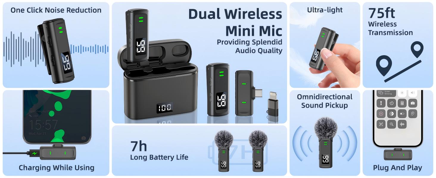 Bluetooth microphone for iphone