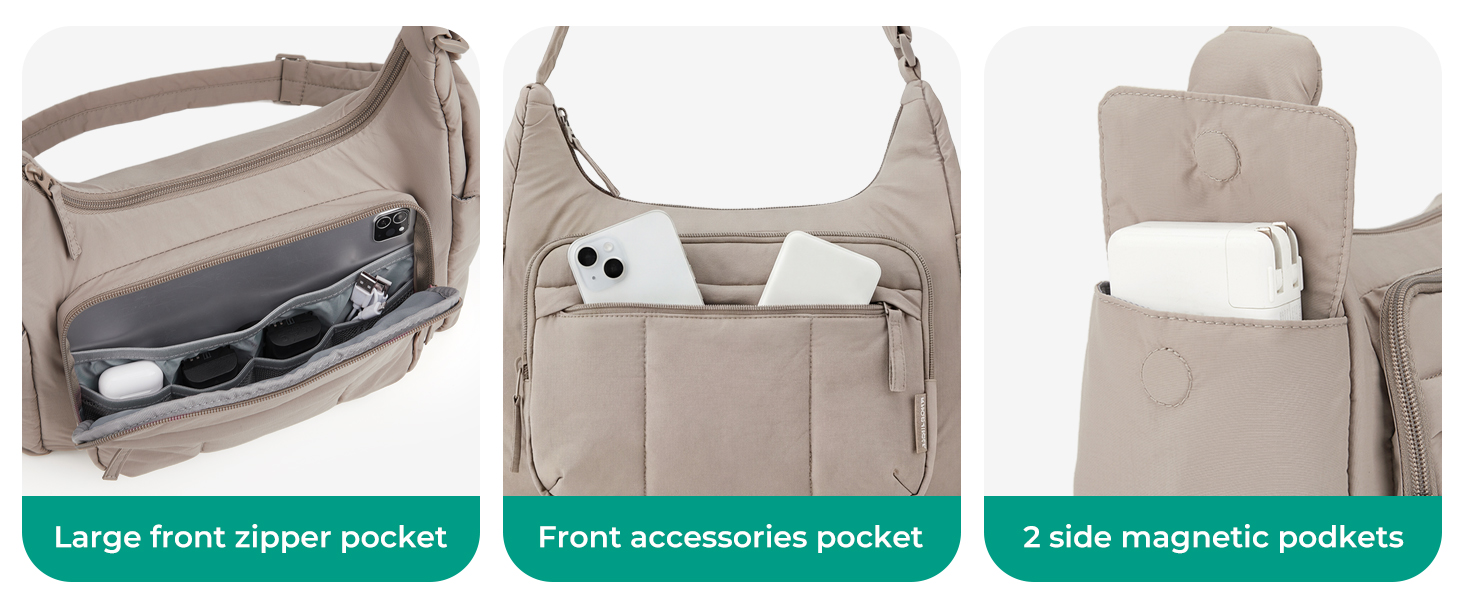 BAGSMART camera sling bag