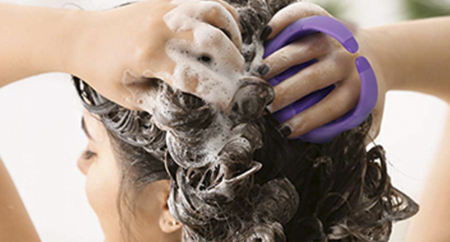 hair shampoo brush