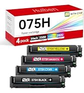 Applicable to Canon CRG075H 075H Toner Cartridges MF662Cdw MF663Cdw toner | With chip, Compatible...