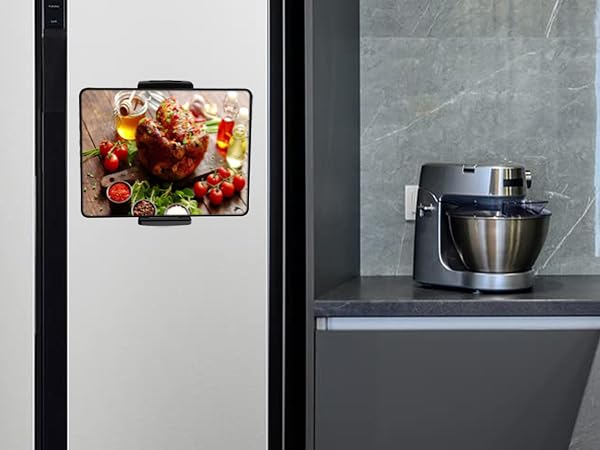 magnetic ipad mount holder for kitchen