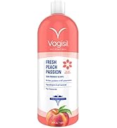 Vagisil Scentsitive Scents Fresh Peach Passion Daily Intimate Wash for Women, Gynecologist Tested...