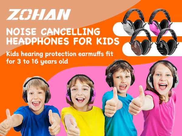 Noise Cancelling Headphones for Kids