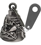 Dream Apparel Motorcycle Biker Bell W/ Motorcycle Bell Hanger, Motorcycle Accessories or Key Chai...
