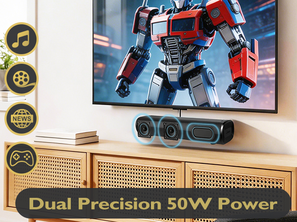 usb soundbar, wall mount soundbar