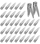 Nail Clippers Bulk Stainless Steel Portable Fingernail Cleaner Thick Sturdy Toenail Clipper, Trav...