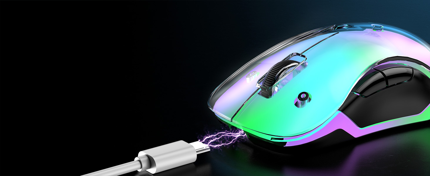 LED wireless mouse