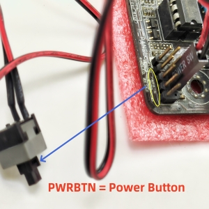 motherboard power switch button wiring diagram