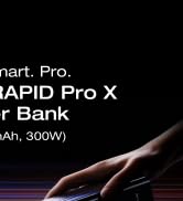 EF ECOFLOW Rapid Pro X Power Bank, 27650mAh, 300W, 140W Built-in Cable, 3-Port Portable Charger, ...