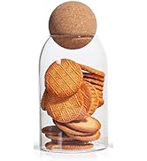 IVAILEX Glass Jars with Cork Lids, Candy Jar with Lid, Coffee jar for Counter, Cookie Jar with Ai...